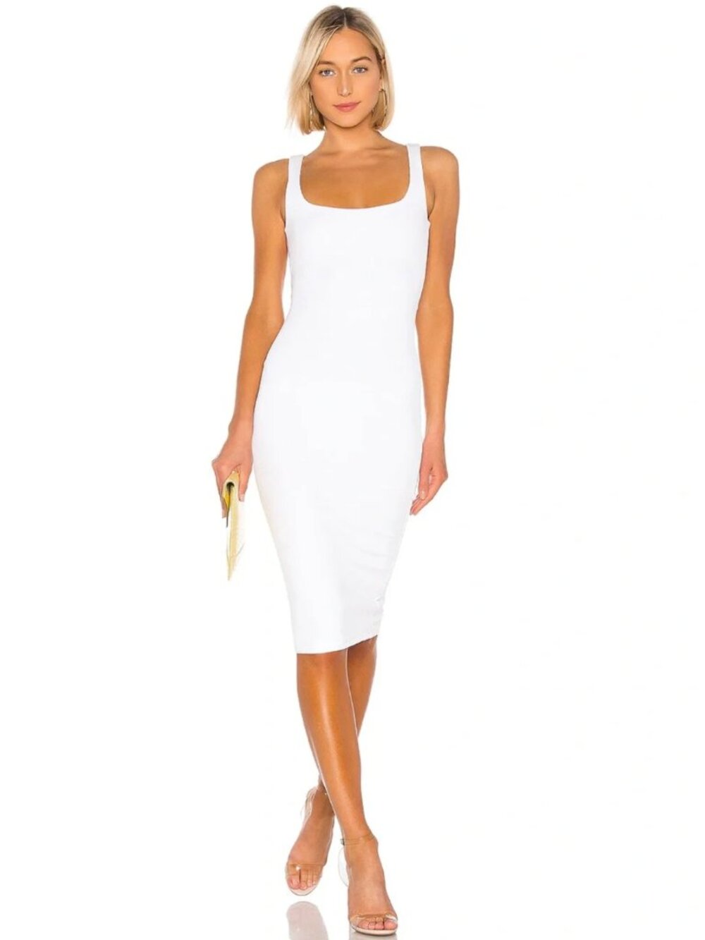 Superdown Gail Tank Dress - White